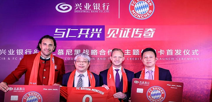 El Bayern eleva su presencia en China con el patrocinio regional de un banco